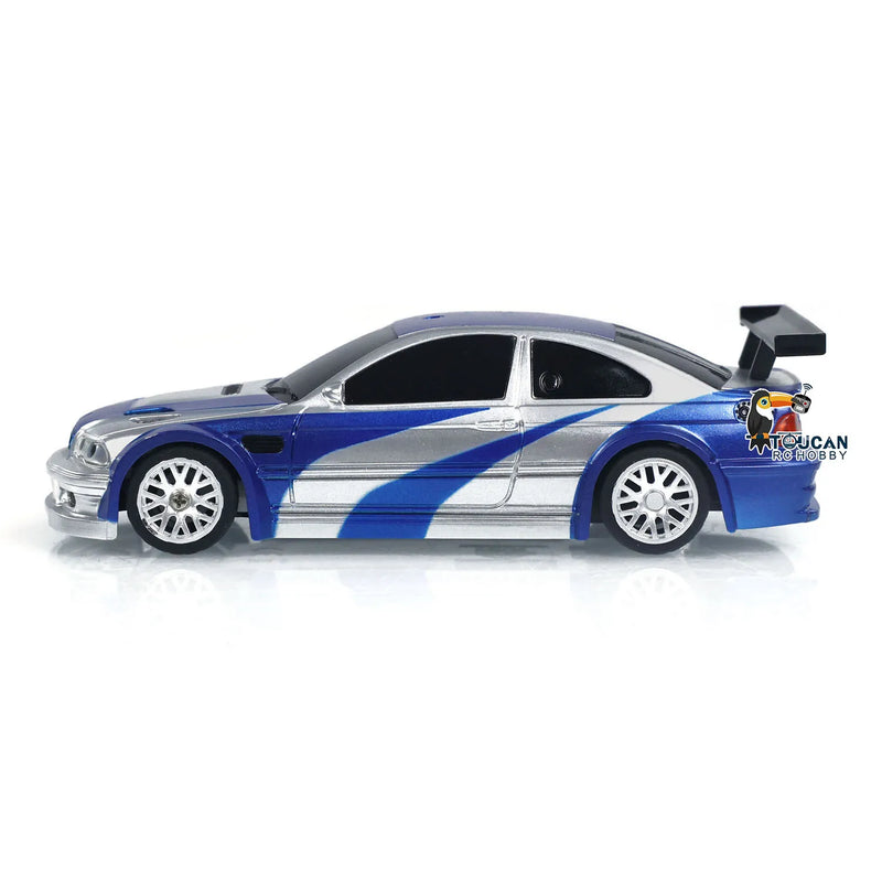 Mini Carros de corrida 1/43 2.4g Rádio Controle Drift Car 4WD alta velocidade para meninos