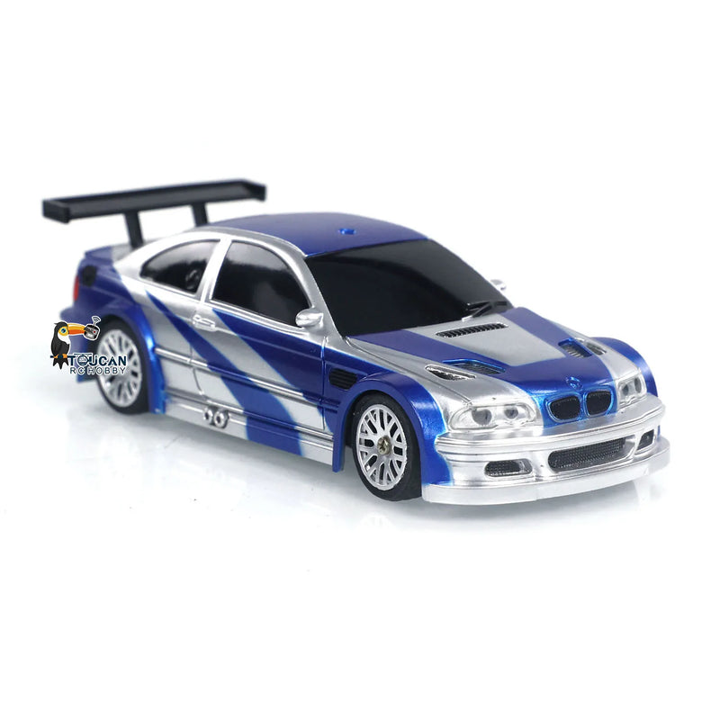 Mini Carros de corrida 1/43 2.4g Rádio Controle Drift Car 4WD alta velocidade para meninos