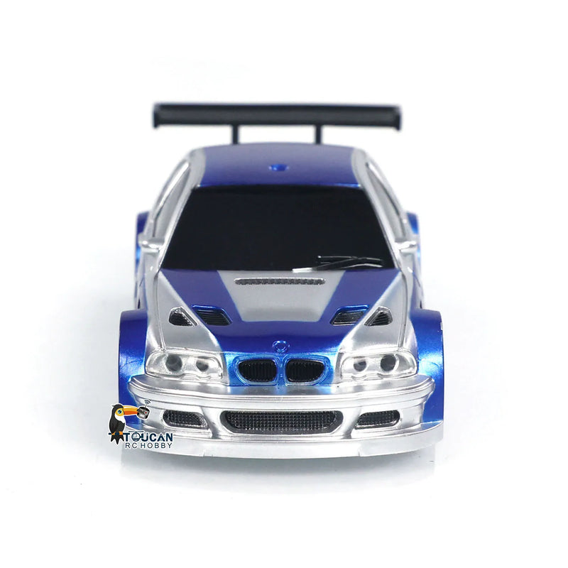 Mini Carros de corrida 1/43 2.4g Rádio Controle Drift Car 4WD alta velocidade para meninos