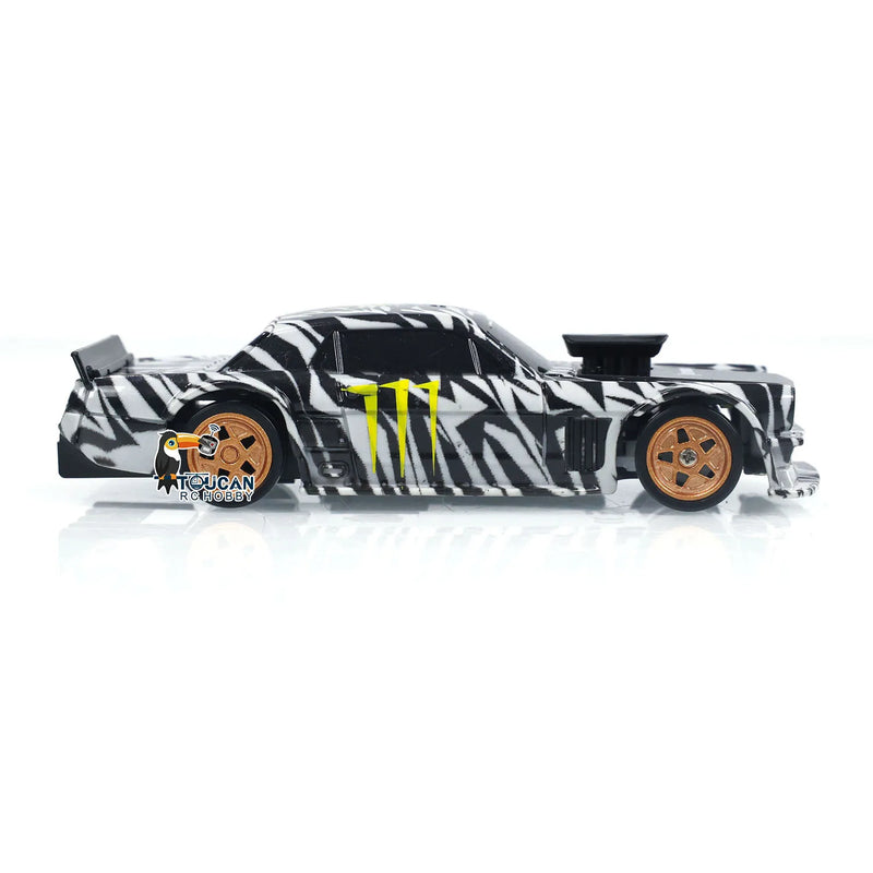 Mini Carros de corrida 1/43 2.4g Rádio Controle Drift Car 4WD alta velocidade para meninos