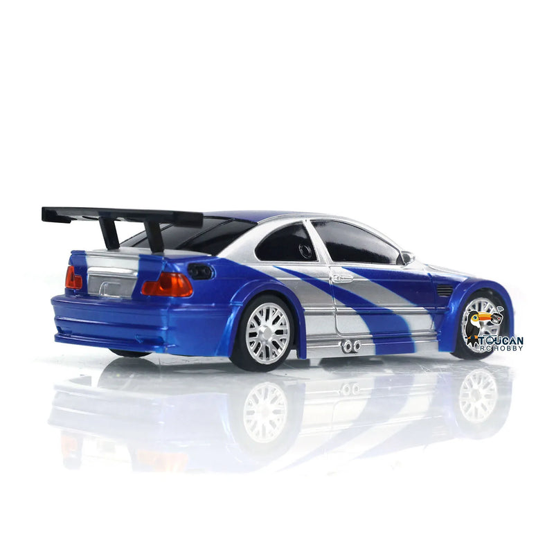 Mini Carros de corrida 1/43 2.4g Rádio Controle Drift Car 4WD alta velocidade para meninos