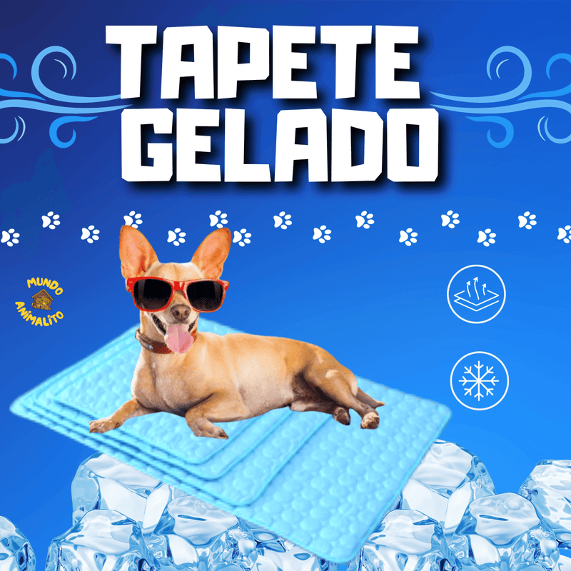 Tapete Gelado Pet - Cães e Gatos