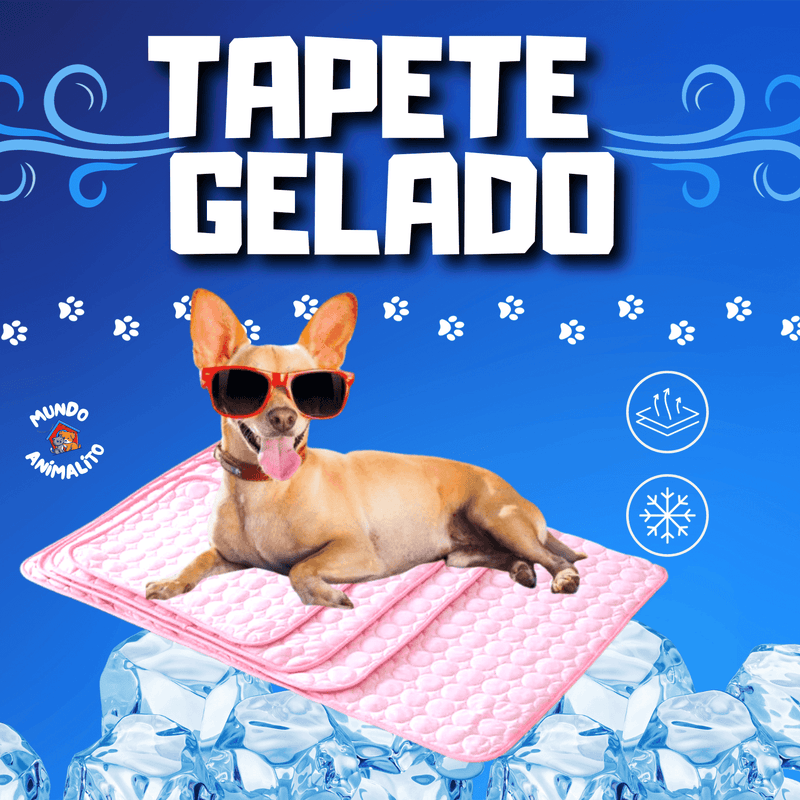 Tapete Gelado Pet - Cães e Gatos